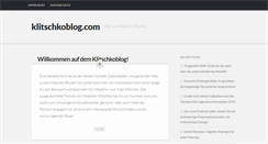 Desktop Screenshot of klitschkoblog.com